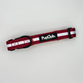 Berry Red Dog Collar | Adjustable Neoprene-Lined Collar for Dogs