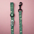 Evergreen Trails Dog Lead | Forest Print 5ft Padded Neoprene Lead