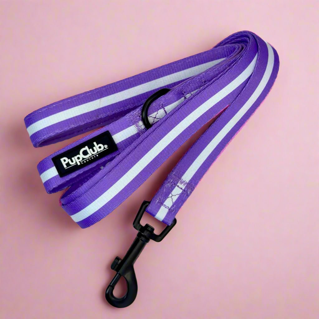 Lilac Blush Dog Lead | 5ft Padded Neoprene Lead for Dogs