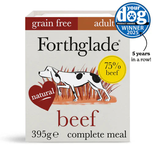 Forthglade Grain Free Complete Wet Dog Food - Beef