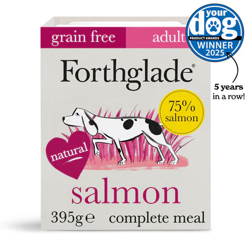Forthglade Grain Free Complete Wet Dog Food - Salmon