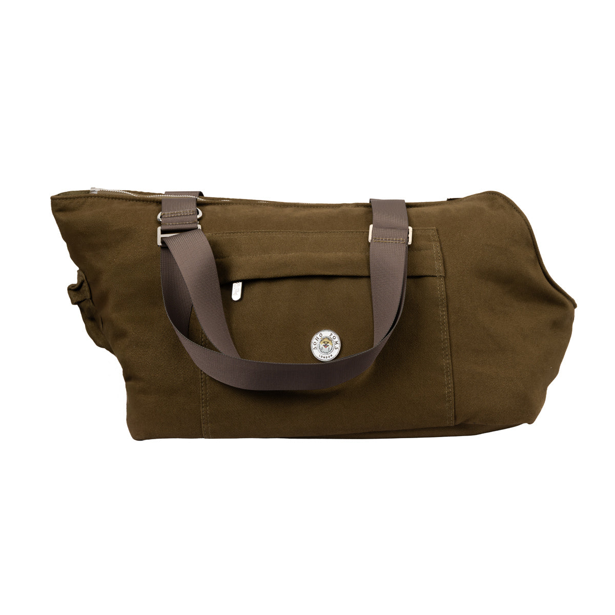 Berwick Canvas Dog & Cat Carrier – Mosswood | Soho Poms