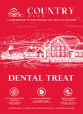 Country Barn Turkey Dental Bites | Activated Charcoal & Peppermint Dog Treats