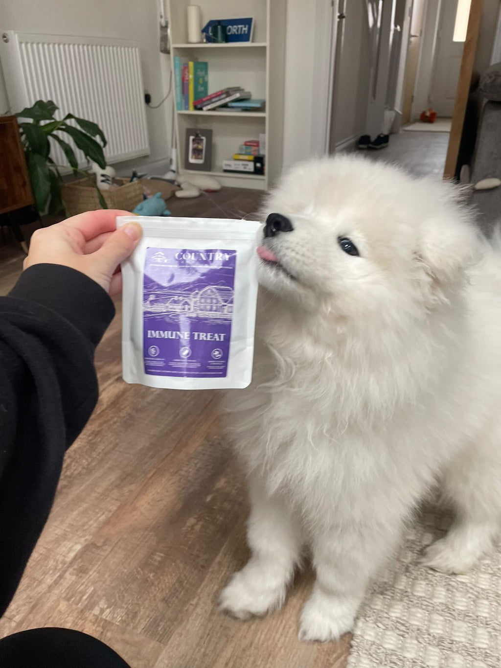Immune Boost Bites | Duck & Chicken Dog Treats with Beta Glucans, Nucleotides & Vitamins