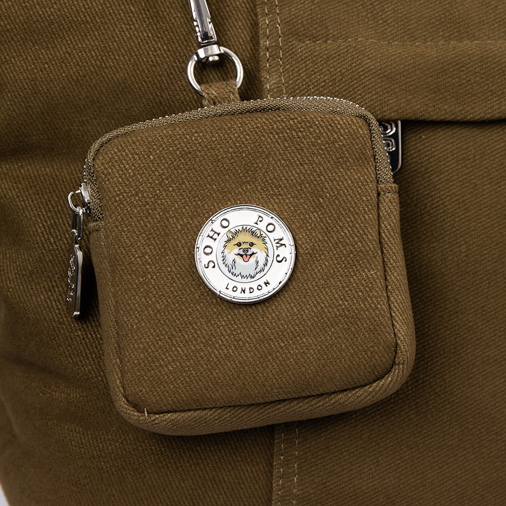 Berwick Canvas Dog & Cat Carrier – Mosswood | Soho Poms