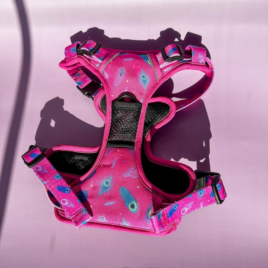 Peacock Power No Pull Tactical Dog Harness