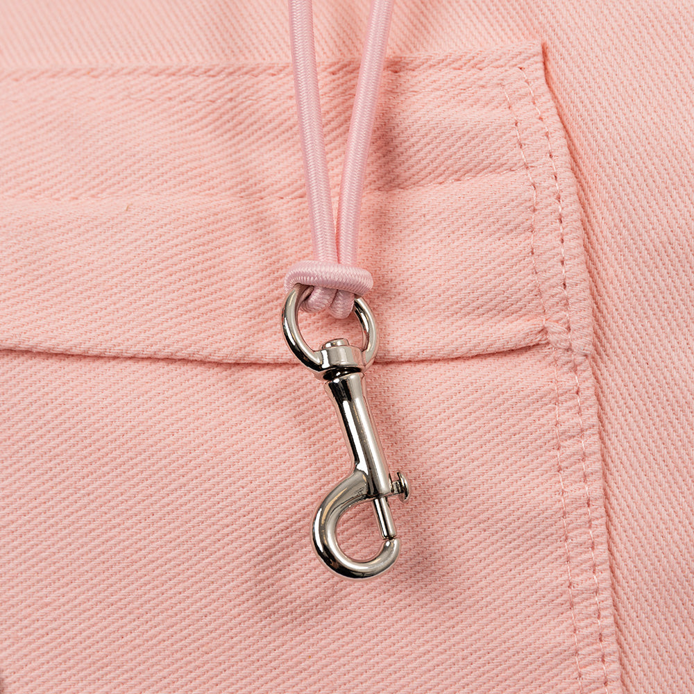 Soho Poms Berwick Pet Carrier - Pink Pepper - Ideal for Dogs & Cats