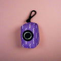 Lilac Blush Poo Bag Holder | Neoprene Dog Walk Accessory