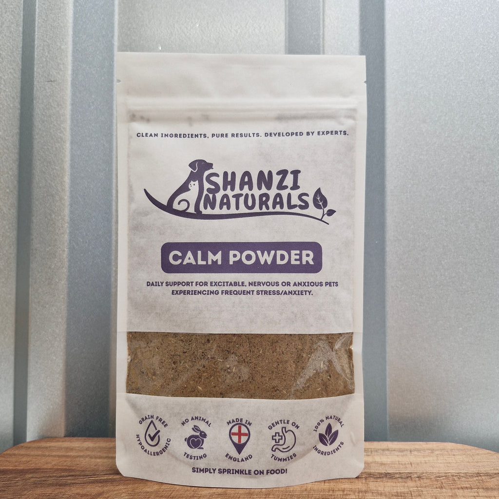 Calming Powder for Dogs & Cats – Daily Stress & Anxiety Support
