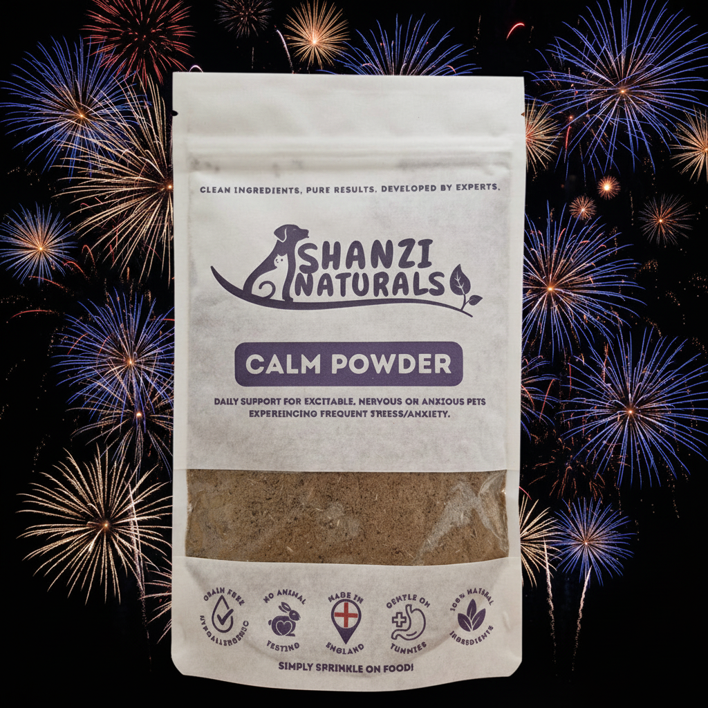 Calming Powder for Dogs & Cats – Daily Stress & Anxiety Support