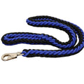Pure Dog K9 Rope Dog Lead | Black & Blue | 135cm