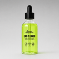 Dog and cat ear cleaner bottle with dropper, green liquid