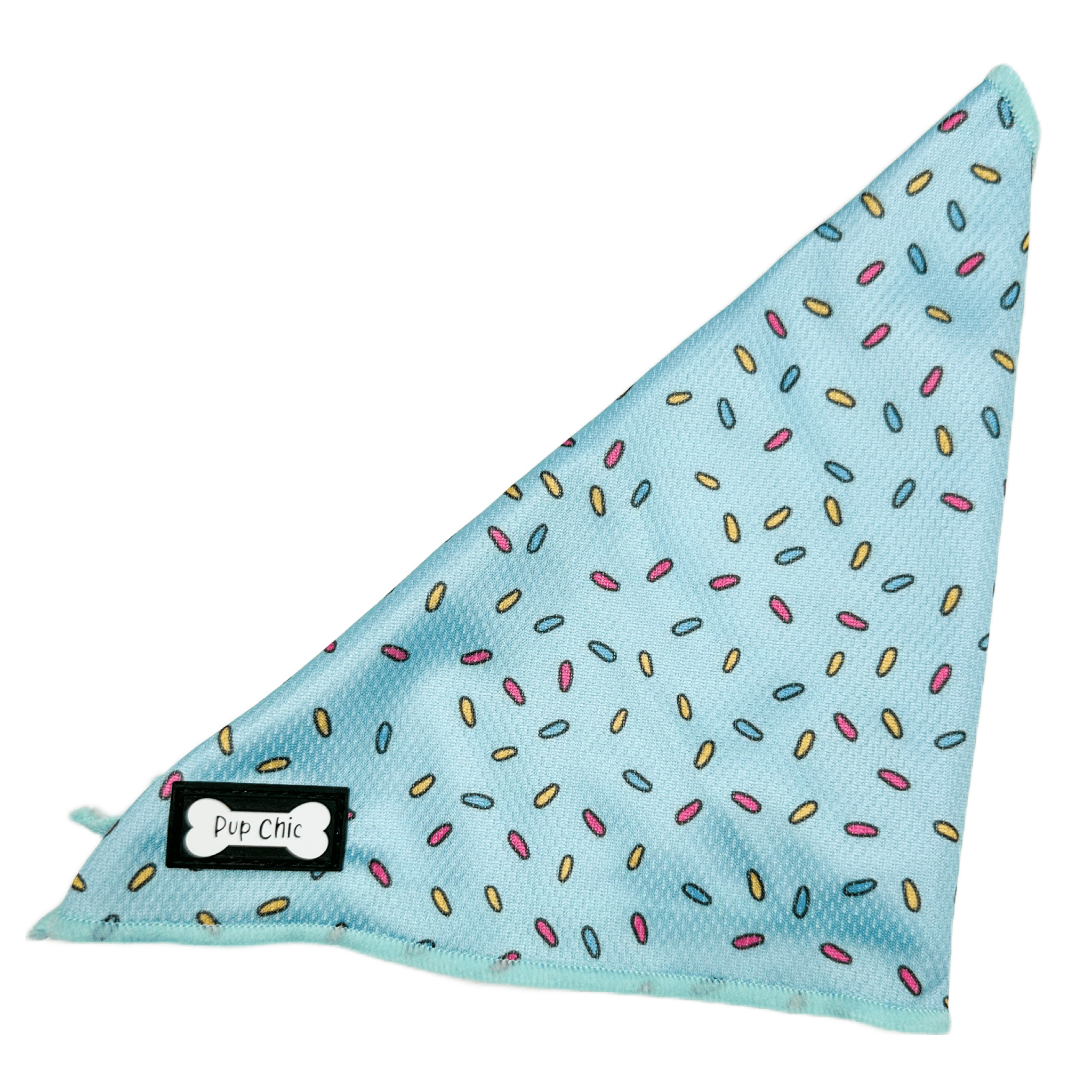 Sprinkles For Days Cooling Dog Bandana – Blue | Pup Chic Boutique
