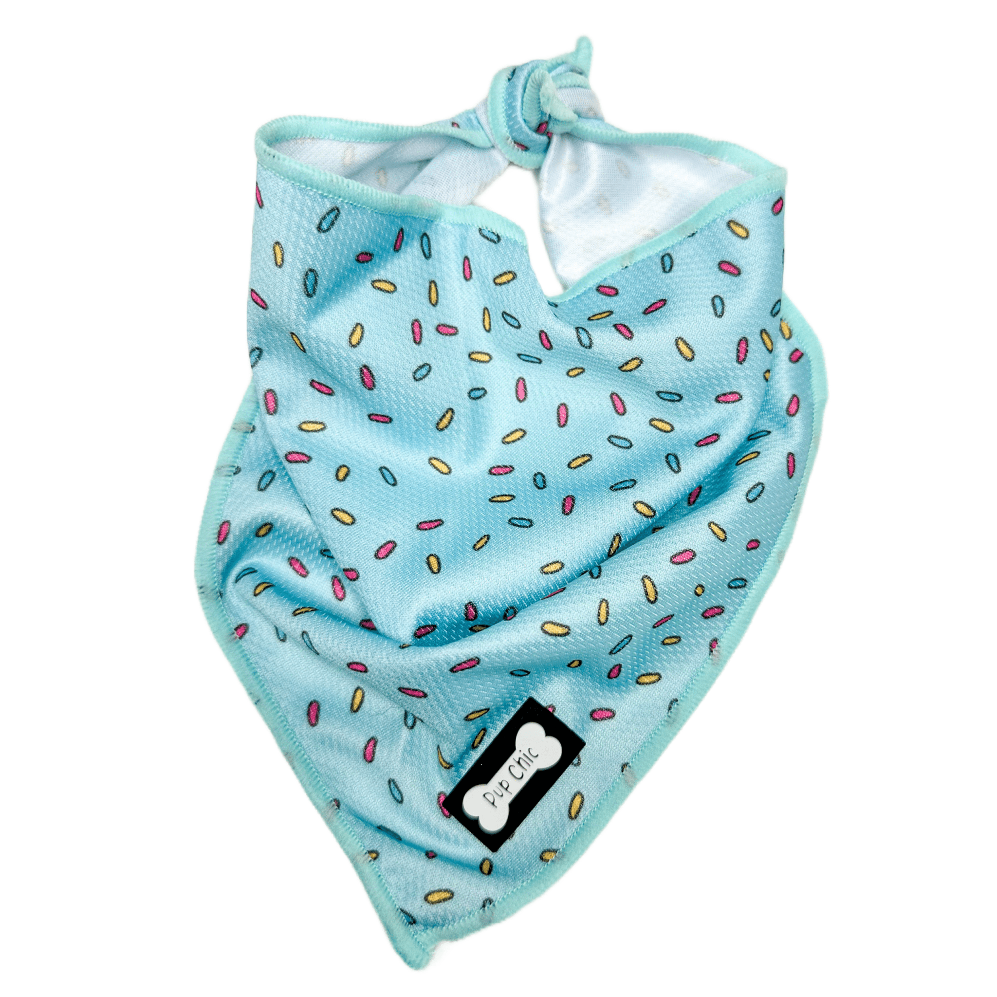 Sprinkles For Days Cooling Dog Bandana – Blue | Pup Chic Boutique