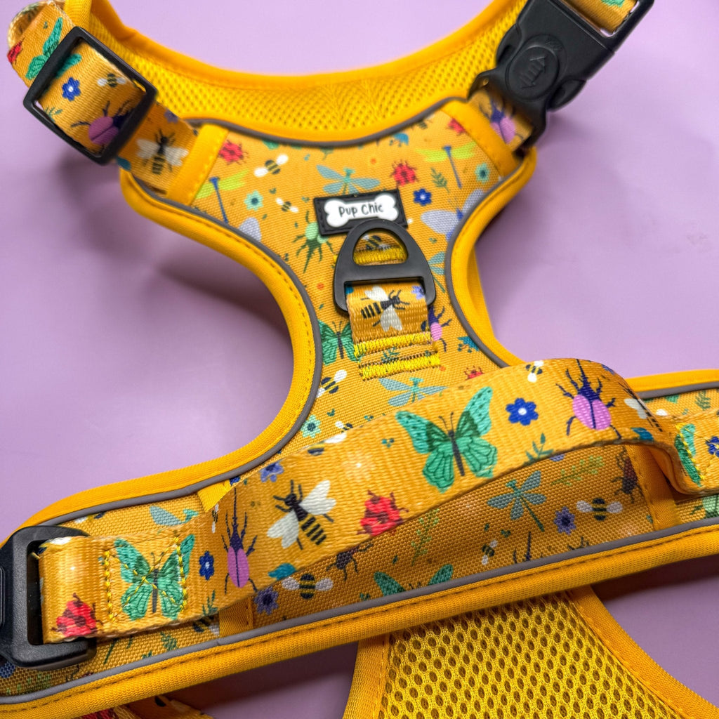 Summer Buzzin' No Pull Tactical Dog Harness