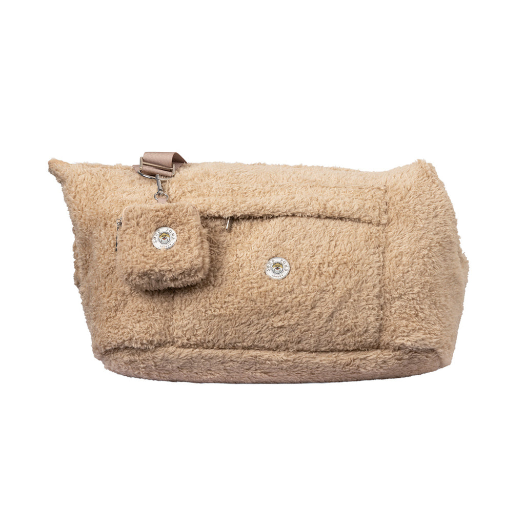 Carnaby Teddy Bear Dog Carrier – Vanilla Cream | Soho Poms