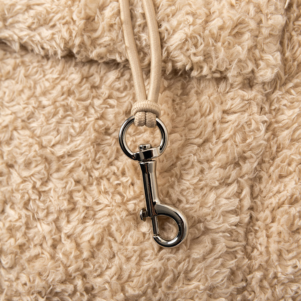 Carnaby Teddy Bear Dog Carrier – Vanilla Cream | Soho Poms